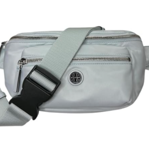 Tory Burch Nylon Belt Bag Fanny Pack Waist Bag (Summit) Light Blue