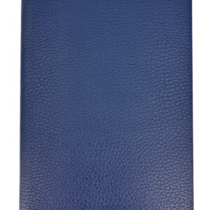 Beyond Joy Genuine Navy Blue Italian Leather Cover Journals  Rules 6″x8.5″ - Image 4