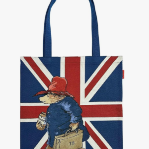 Signare Tapestry Union Jack Paddington Bear™ with Marmalade Flat Bag Reusable