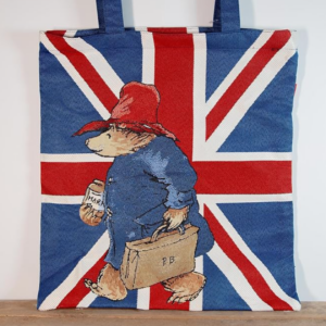 Alternative view of Signare Tapestry Union Jack Paddington Bear™ with Marmalade Flat Bag Reusable