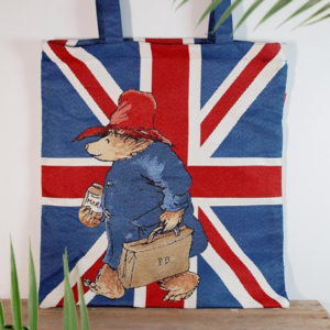 Signare Tapestry Union Jack Paddington Bear™ with Marmalade Flat Bag Reusable - Image 6
