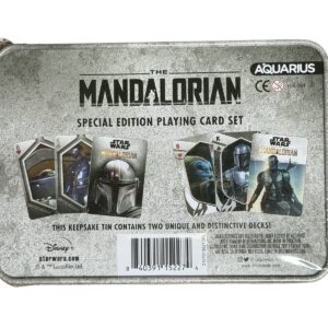 Alternative view of Star Wars Mandalorian 2 Deck Playing Card Set with Collectible Tin | Concept Art