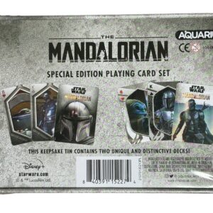 Star Wars Mandalorian 2 Deck Playing Card Set with Collectible Tin | Concept Art - Image 5
