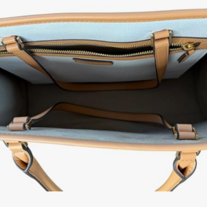 Alternative view of Tory Burch Blake Tote Bag XL, Printed Canvas with Leather Trim, Pastel Bicycle