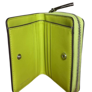 Alternative view of New Tory Burch Emerson Mini Patent Leather Wallet Candy Lime