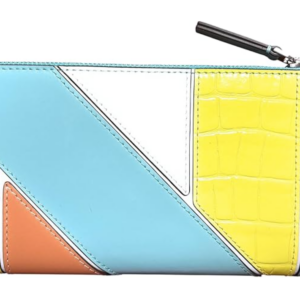 Alternative view of Tory Burch Blake Mixed Materials Slim Wallet 171623 Muli 960