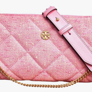 Tory Burch Willa Tweed zip Shoulder Bag 162965 Tweed Pink 960 One Size