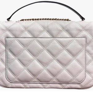 Alternative view of Tory Burch Willa Shoulder Bag New Brie Quilted Leather Convertible Chain Strap