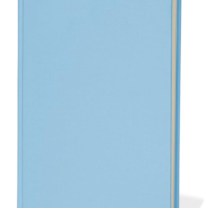 Semikolon Classic Letter/A4 Size Bound Linen Blank Book, Ceil Sky Blue (10209)