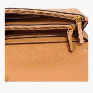 Tory Burch Thea Pebbled Leather With Gold-tone Hardware Crossbody & Wallet - Image 8