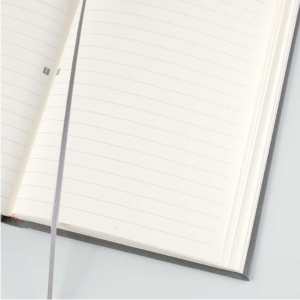 Semikolon A4 Classic Linen Cover Notebook 8.5 X 12 Inches, 144 Lined Pages Brown - Image 7