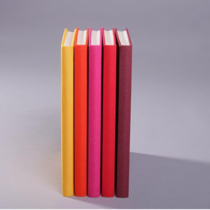 Semikolon A4 Classic Linen Cover Notebook 8.5 X 12 Inches, 144 Lined Pages Lime - Image 3