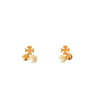 NWT Tory Burch Britten Pearl Cluster Stud Earrings MSRP $90 - Image 4