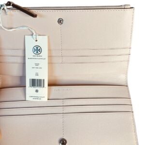 Tory Burch Blake Patent Slim Wallet Soft Pink - Image 4
