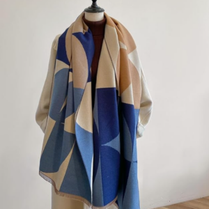 Beyond Joy Pashmina/Cashmere Substitute 100% Acrylic Shawl Scarf w Double sided - Image 4
