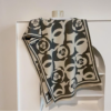 Beyond Joy Pashmina/Cashmere Substitute 100% Acrylic Shawl Scarf w Double sided