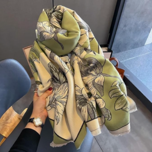 Alternative view of Beyond Joy Pashmina/Cashmere Substitute 100% Acrylic Shawl Scarf w Double sided
