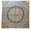 Tory Burch Patchwork Silk Square Green Multi 36"x36" NWT