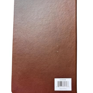 Eccolo Faux Leather Christian Blank Notebook with Bible Verses - Image 3