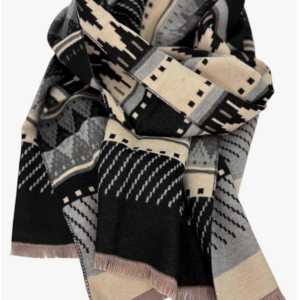 Beyond Joy Pashmina/Cashmere Substitute 100% Acrylic Shawl Scarf w Double sided - Image 4