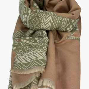 Beyond Joy Pashmina/Cashmere Substitute 100% Acrylic Shawl Scarf w Double sided - Image 3