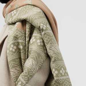 Beyond Joy Pashmina/Cashmere Substitute 100% Acrylic Shawl Scarf w Double sided - Image 5