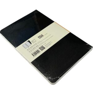 Moleskine Volant Black Set of 2 Ruled Journals 5x8.25" 96 Lined Pg - Image 4