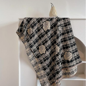 Beyond Joy Pashmina/Cashmere Substitute 100% Acrylic Shawl Scarf w Double sided - Image 4