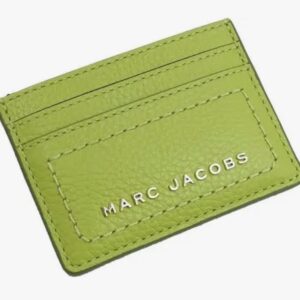 Marc Jacobs Leather Card Case Green Oasis  $95 NWT