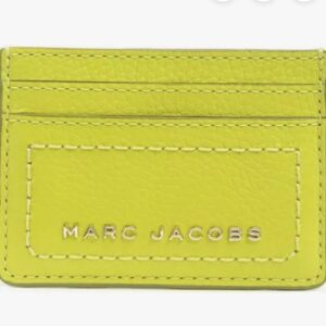 Alternative view of Marc Jacobs Leather Card Case Green Oasis  $95 NWT