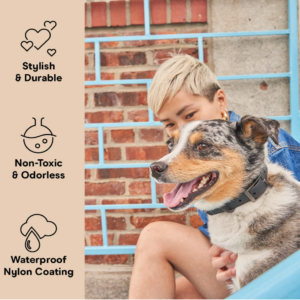 Wild One Dog Collar, The Original Easy-Clean Size XL Black - Image 7