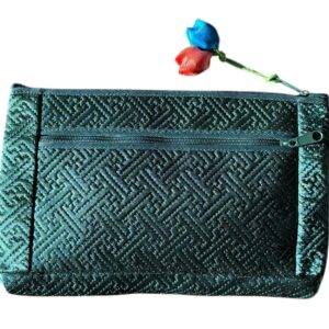 Alternative view of Korean Traditional Crafts Quilt Cosmetic Makeup Pouch Small Purse