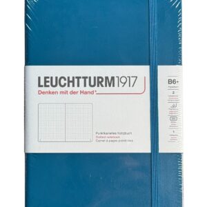 Leuchtturm 1917 Hardcover Dot Grid Notebook in Pacific Green - B6 + NEW