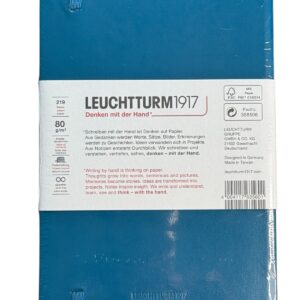 Alternative view of Leuchtturm 1917 Hardcover Dot Grid Notebook in Pacific Green - B6 + NEW
