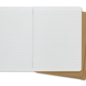 Alternative view of Moleskine Cahier Journals – 9-3/4″ x 7-1/2″, Ruled, Kraft, Pkg of 6