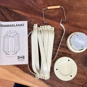 IKEA Sommarlånke Electric Lantern 805.597.15 Outdoor & Indoor, 6 7/8″ or 17cm - Image 6