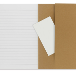 Moleskine Cahier Journals – 9-3/4″ x 7-1/2″, Ruled, Kraft, Pkg of 6 - Image 4