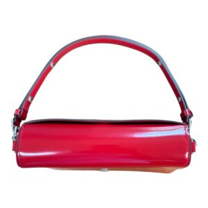 Tory Burch Emerson Patent Leather Convertible Crossbody Bag Warm Red Shinny sexy - Image 6