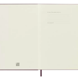 Moleskine Brown Limited Hardcover Classic Ruled Notebook XL 7.5×9.75″ (19x25cm) - Image 4