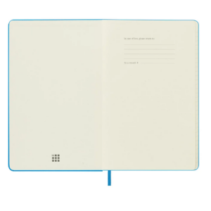 Moleskine Classic Collection Ruled Notebook XL 7.5×9.75″ Blue - Image 4