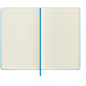Alternative view of Moleskine Classic Collection Ruled Notebook XL 7.5×9.75″ Reef Blue