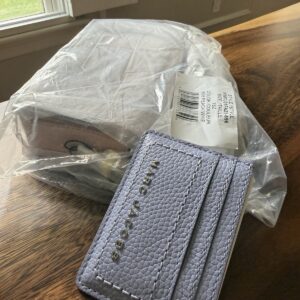 Existing Combo Items: Pink Purse With Lavender Card Case - Image 4