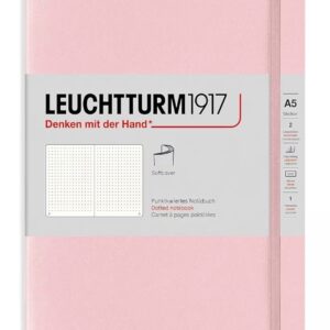 Leuchtturm 1917 A5 dotted Softcover Powder Pink