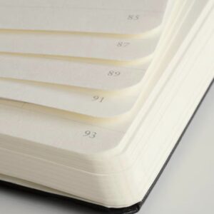 Leuchtturm 1917 B6 Plain Notebook Softcover Port Red - Image 4