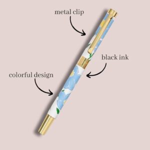 kate spade new york Black Ink Ballpoint Pen with Gift Box Sunshine Floral - Image 2
