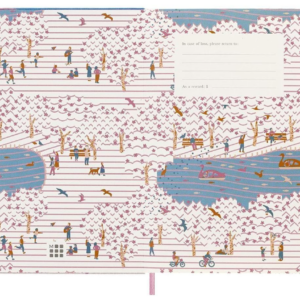 Moleskine Limited Edition Sakura Notebook Hard Cover Large 5"x8.25" Ruled - Image 5