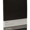 HTF Hugo Boss Plain Paper Notebook/ Journal  8.5”x6” (A-5) 160 Pgs Black