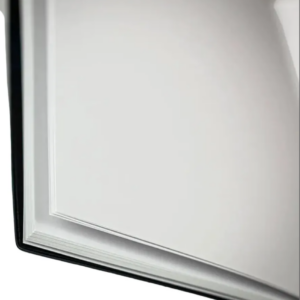 Alternative view of HTF Hugo Boss Plain Paper Notebook/ Journal  8.5”x6” (A-5) 160 Pgs Black