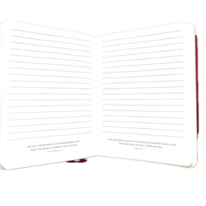Èccolo Scripture Notebook With Gold Pen Be Still And Know I Am God Psalm 46:10 - Image 3