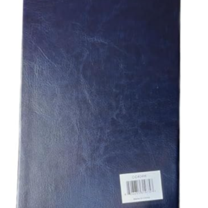 Eccolo Journal: Not By My Strength But His Zechariah 4:6 - Dark Navy - Image 4
